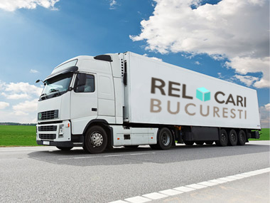 camion de transportat mobila pentru mutari internationale